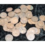 Tub of early George V era pennies, all 1912-18-19 H pennies (11)