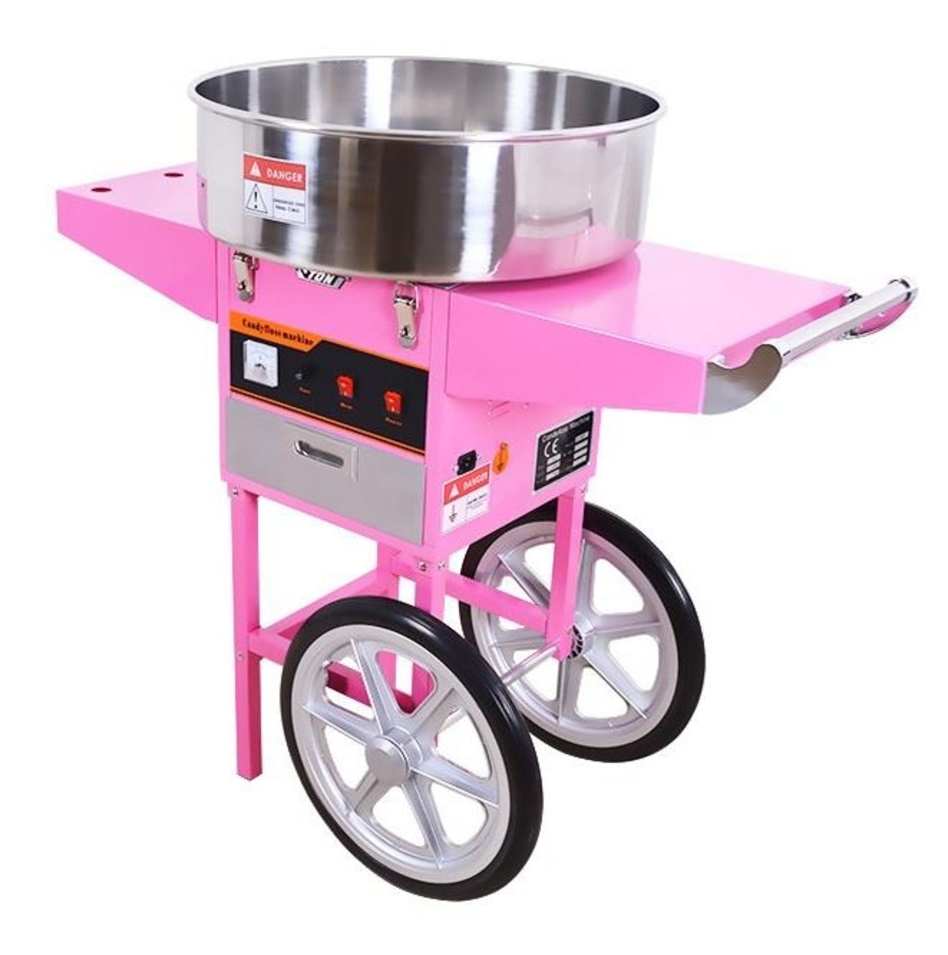 Vevor candy floss machine model no. ET-MF05 brand new in box (stock photo shown on listing). - Image 4 of 4
