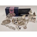 Misc silver and silver plate items