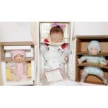 3 x Ashton Drake dolls. Watch Her Crawl, Baby's First Tooth and Sophia from the Heaven's Present