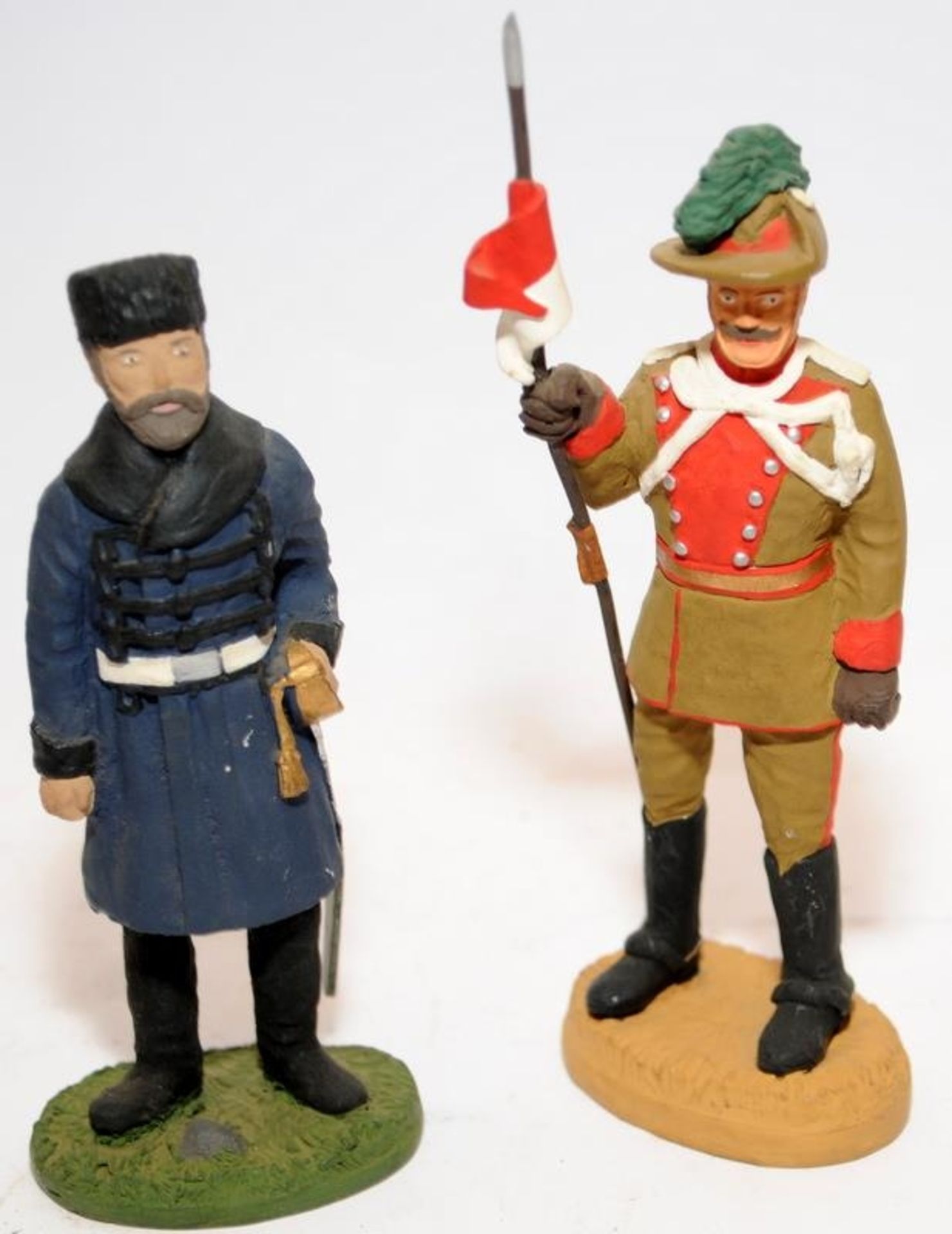 Collection of seven quality hand painted limited edition military figures from the 'Soldiers of - Image 2 of 9
