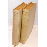 The Poems Of John Keats Volume I and Volume II. The Florence Press, Chatto & Windus 1924. Hand cut