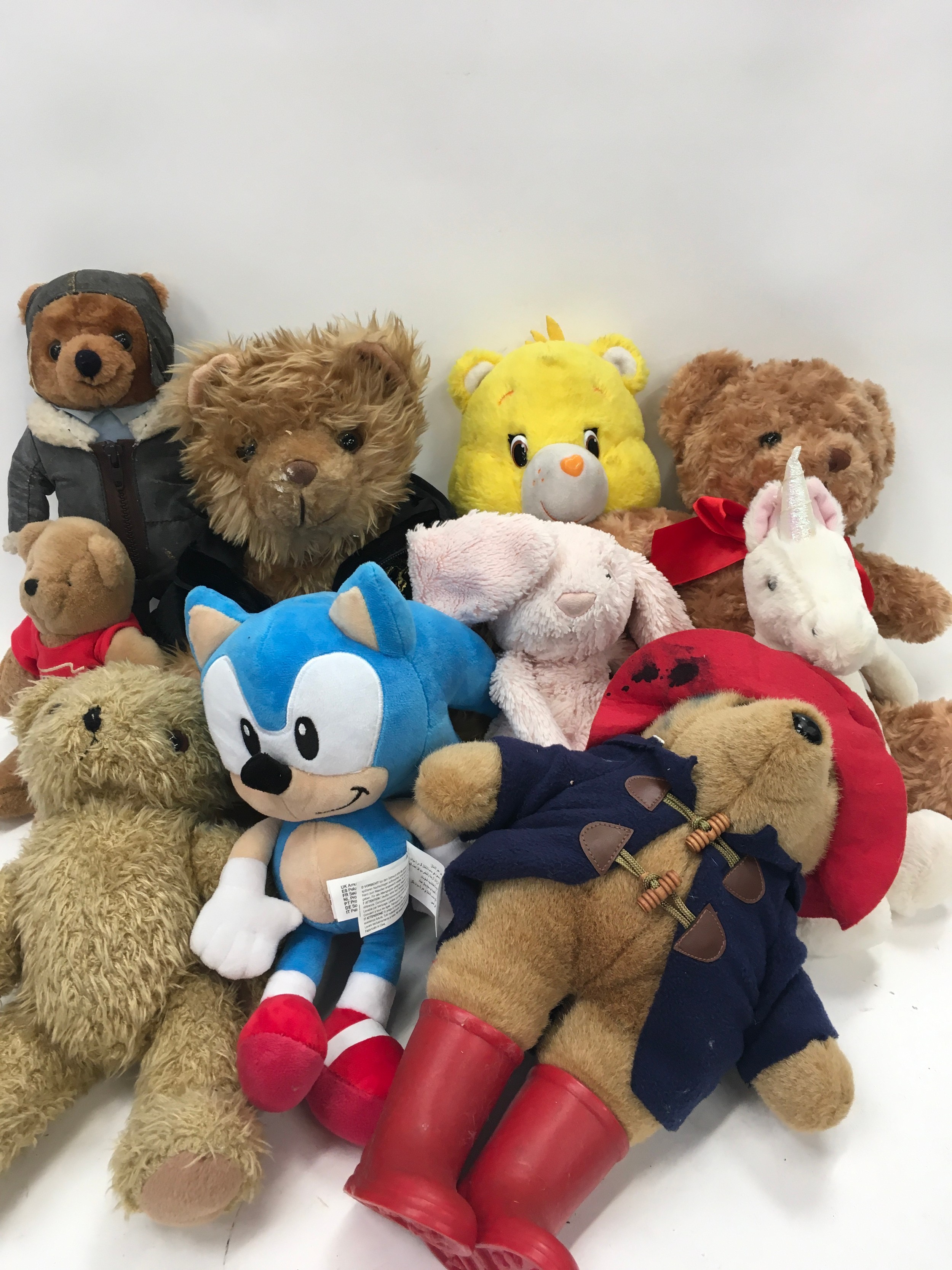 Mixed soft toys and teddies to include care bear and Giorgio Beverly Hill bear - Image 2 of 2