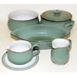 Collection of Denby kitchenware in the Regency Green pattern