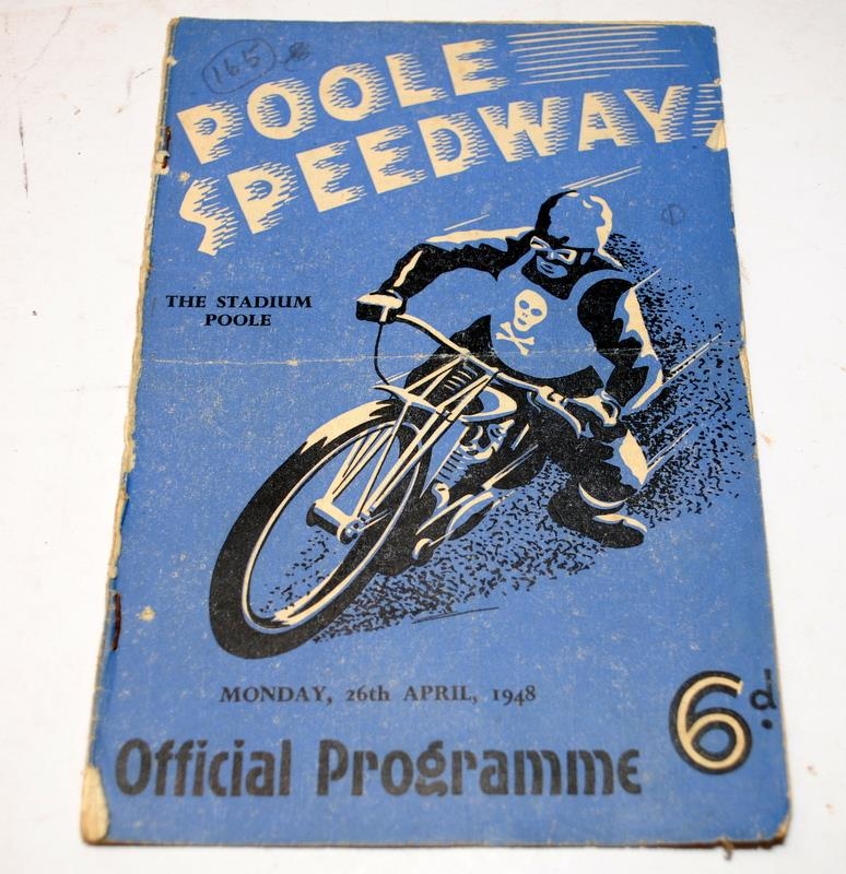 Scarce collection of early Poole Pirates Speedway matchday programmes from their very first season - Image 2 of 5