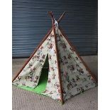 Cath Kidston Cowboy Teepee tent (photo provided of tent when assembled but this one is unchecked).