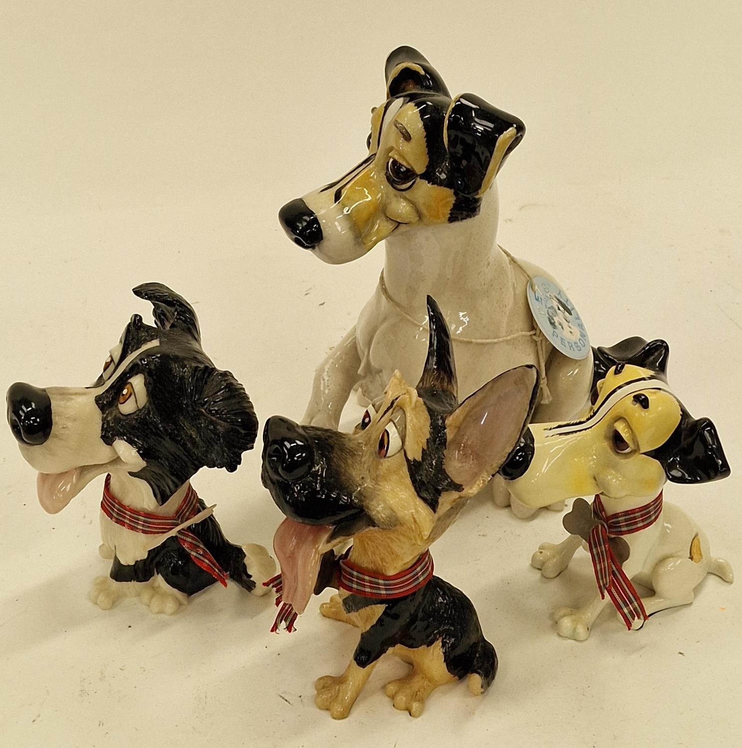Collection of Pets with Personality cute dog figures (4). - Image 2 of 3
