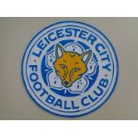 Leicester City cast football sign (258)