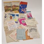 Collection of vintage interesting ephemera to include local Bournemouth interest.