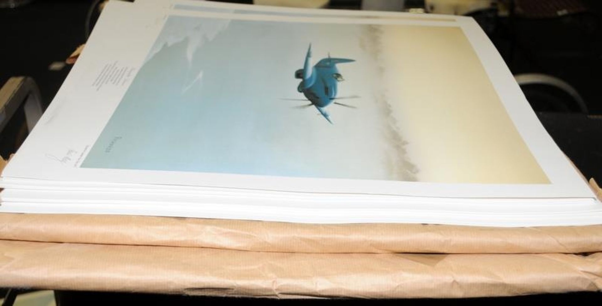 Very large quantity of signed and numbered prints 'Photographic Likeness' featuring Supermarine - Image 6 of 6