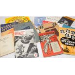 Interesting collection of Speedway ephemera to include handbooks and guides dating back to the