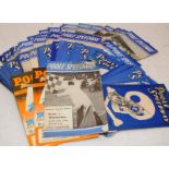 Large collection of Poole Pirates Speedway programmes relating to meets held between 1953 and 1958