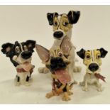 Collection of Pets with Personality cute dog figures (4).