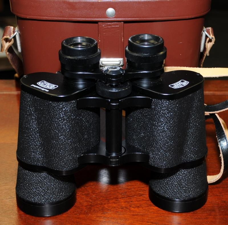 Carl Zeiss Jena Jenoptem 10x50W binoculars in original case - Image 2 of 3