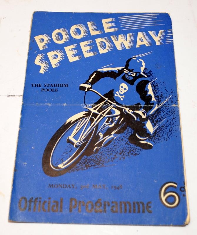 Scarce collection of early Poole Pirates Speedway matchday programmes from their very first season - Image 4 of 5