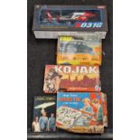 Syma S031G boxed remote controlled helicopter together with a collection of vintage games