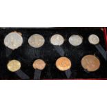 Royal Mint 1950 boxed proof set of coins (22)