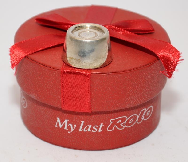 Sterling Silver 'My Last Rolo', boxed