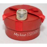 Sterling Silver 'My Last Rolo', boxed