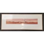 Washington Green fine art framed and glazed Limited Edition print by Ged Mitchell "Landscape II"