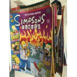 Collecton of various Simpsons comics.