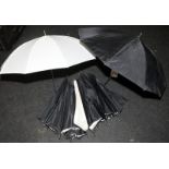 Collection of 36" photographic umbrellas, 10 in lot