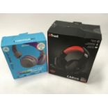 Two sets of headphones (10)