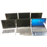 Collection of Laptops to include Samsung and HP