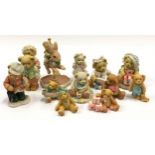 Collection of unboxed Cherished Teddies figurines (13).