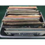 Box of various vinyl lp records. Mainly easy listening etc. various conditions.