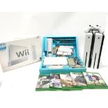 Collection of Consoles to include Wii, 2 Xbox Ones and a couple video games for Xbox.