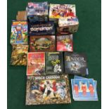 Collection of vintage and modern board games to include Kongman, Jumanji and others not checked