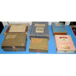 A collection of vintage boxed jigsaw puzzles by Cavalcade, Victory, GWR etc. All confirmed