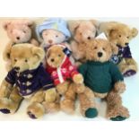 Collection of 7 Teddy Bears to include 6 Harrods and 1 from John Lewis. Found here in great