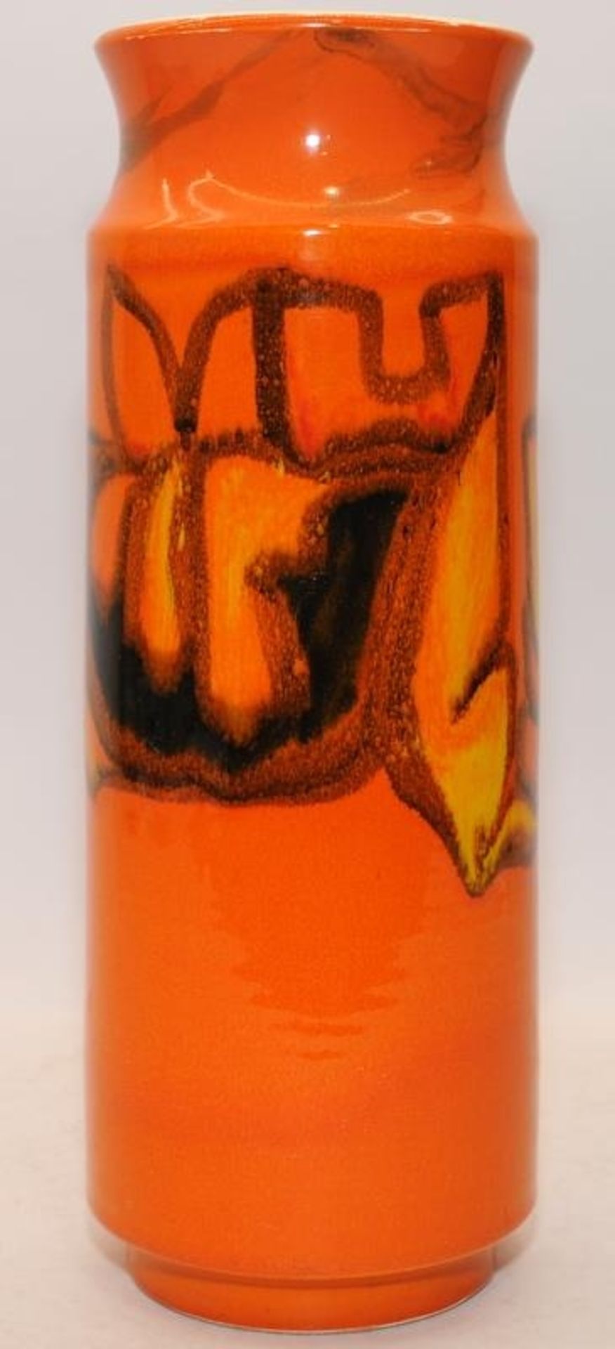 Poole Pottery Delphis shape 93 vase decorated by Andree Fontana. 32.5cms tall - Image 2 of 3