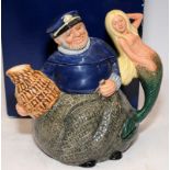 Royal Doulton Old Salt teapot. 1988 Collectors Club special. Boxed