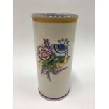Poole Pottery Carter Stabler Adams shape 206 FT pattern vase decorated by Dorothy James 8.75"" high.