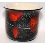 Poole Pottery large planter in the Living Glaze Galaxy pattern. 15cms tall