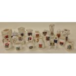 Collection of Goss crested china (24)