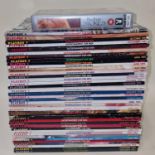 Large quantity of Playboy magazines mainly from the 1990's together with a VHS tape.