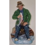 Royal Doulton figure ""A Good Catch"" HN2258 signed to the base Michael Doulton