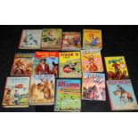 Collection of childrens annuals dating back to the 1950's. 14 in lot