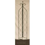 6' folding lattice garden spire (045)