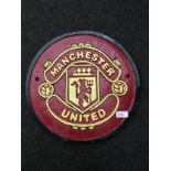 Football plaque Man United (232)