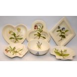 Collection of Poole Pottery in the Country Lane pattern. 6 pieces in lot