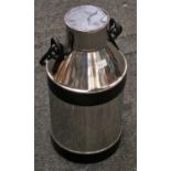 Stainless steel milk churn (v2) (053)