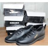 5 pairs of boxed Aerobic shoes new sizes 38-39-40 color black