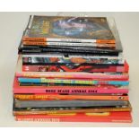 A collection of vintage annuals to include 1955 Film Fun and 1969 Magpie annual. Lot also includes a