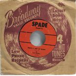 SPADES 45 (RARE REISSUE) ""JODY/WHEN I GET TO GOIN”. Found here on Spade Records 5109