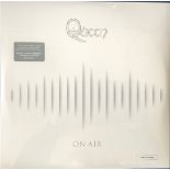 QUEEN “ON AIR” VERY RARE LONG DELETED TRIPLE VINYL. Beautiful factory sealed copy of this complete